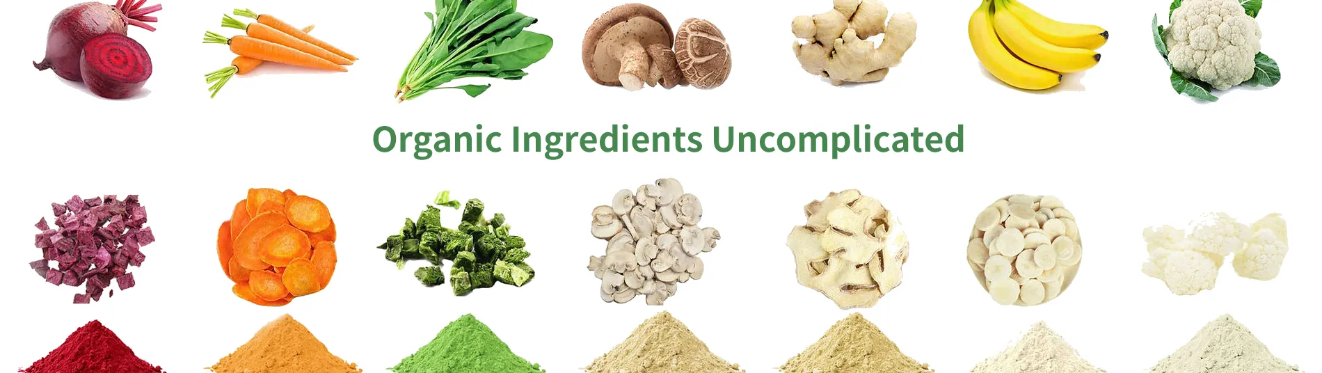 Organic Ingredients Uncomplicated